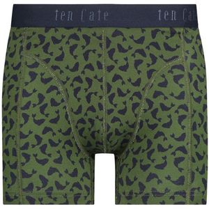 TEN CATE Basics men shorts (2-pack), heren boxers normale lengte, verschillende kleuren dessin -  Maat: M