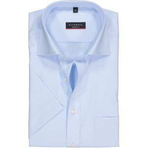 ETERNA modern fit overhemd, korte mouw, poplin heren overhemd, lichtblauw 48