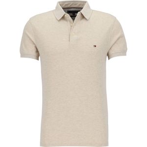 Tommy Hilfiger - 1985 Polo - Korte Mouwen - Blauw - Pique Stof