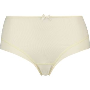 RJ Bodywear Pure Color dames midi brief, ivoor