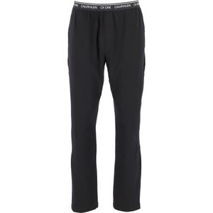 Calvin Klein CK ONE lounge sleep pants, heren lounge joggingbroek lang, dun, zwart -  Maat: S