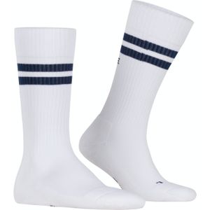 FALKE Dynamic unisex sokken, wit met blauw (white) -  Maat: 46-48