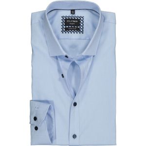 OLYMP No. 6 Six super slim fit overhemd, lichtblauw Oxford 38