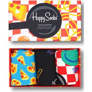 Happy Socks - Food Gift Set 3-Pack - Sokken - Unisex - Cadeauverpakking