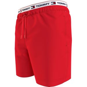 Tommy Hilfiger Medium Drawstring swimshort, heren zwembroek, rood -  Maat: L
