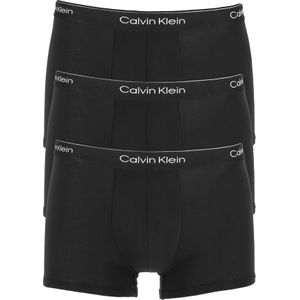 Calvin Klein Trunk (3-pack), heren boxers normale lengte, zwart