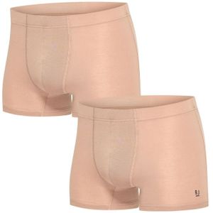 RJ Bodywear RJ The Good Life heren Milan boxer (2-pack), boxer normale lengte, zand
