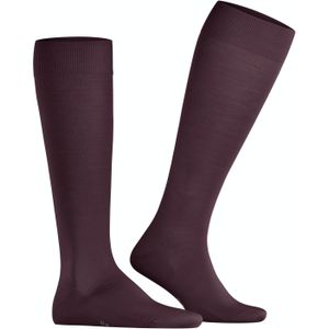 FALKE ClimaWool heren kniekousen, donkerrood (barolo)