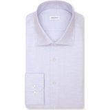 Seidensticker slim fit overhemd, structuur, blauw