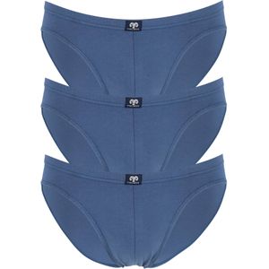 Ceceba heren slips buikmodel (3-pack), blauw -  Maat: 3XL