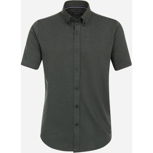 CASA MODA comfort fit heren polo, turquoise