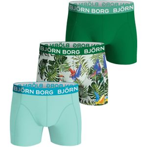 Bjorn Borg Essential boxers, heren boxers normale lengte (3-pack), multicolor -  Maat: XS