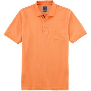 OLYMP Casual modern fit polo, zalmkleurig