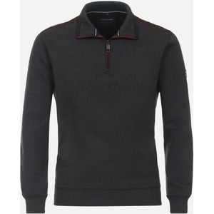 CASA MODA comfort fit trui, zwart -  Maat: 4XL
