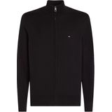 TOMMY HILFIGER Gebreid vest 'Essential'  zwart