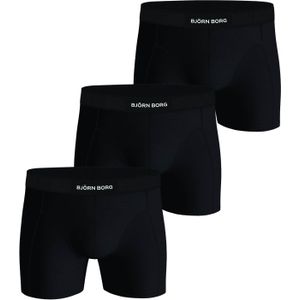 Bjorn Borg Cotton Stretch boxers, heren boxers normale lengte (3-pack), multicolor -  Maat: XS