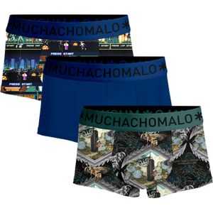 Muchachomalo boxershorts, heren boxers kort (3-pack), Muhammad Ali Experience -  Maat: L