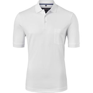MARVELIS modern fit poloshirt, Quick Dry, wit -  Maat: L