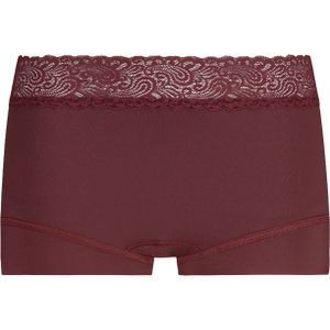 RJ Bodywear Pure Color dames kant short (1-pack), port -  Maat: XXL