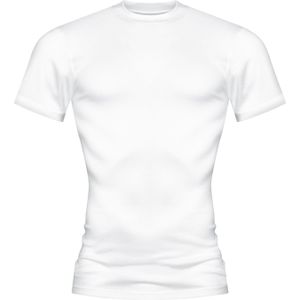 Mey Casual Cotton Olympia shirt (1-pack), heren T-shirt hoge O-hals, wit -  Maat: 7XL