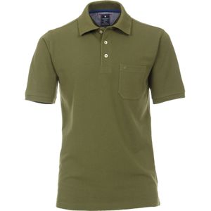 Redmond regular fit poloshirt, army groen