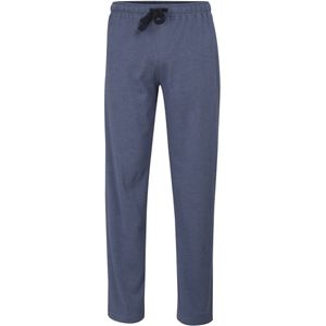 Ceceba heren pyjama- of loungebroek, donkerblauw melange