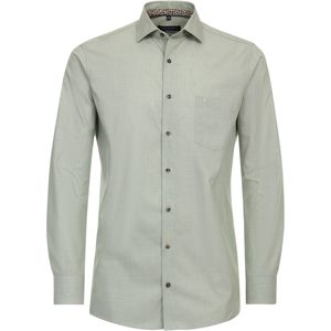 CASA MODA comfort fit overhemd, fil a fil, groen