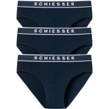 SCHIESSER - 95/5 - Rioslips - Donkerblauw - 3-pack