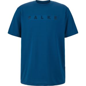 FALKE heren training T-shirt, blauw (blue pond)