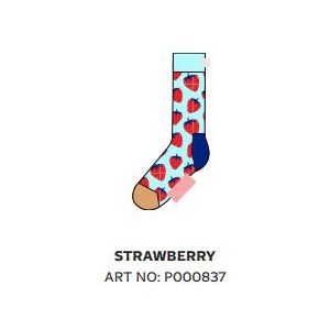 Happy Socks Strawberry Sock, unisex sokken - Unisex - Maat: 36-40
