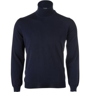 OLYMP modern fit coltrui wol, marine blauw -  Maat: L