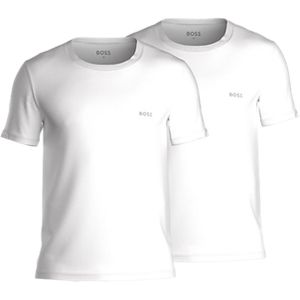 HUGO BOSS Comfort T-shirts relaxed fit (2-pack), heren T-shirts O-hals, wit -  Maat: XXL