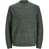 JACK & JONES - Ziggi Knit - Pullover - Groen - Heren met Turtleneck