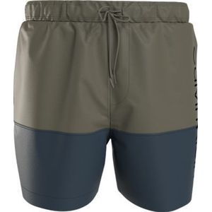 Calvin Klein Medium Drawstring swimshort, heren zwembroek, groen -  Maat: XXL