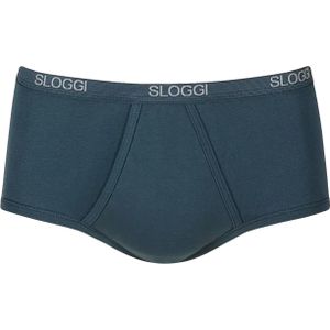 Sloggi Men Basic Maxi, heren heren slip met smalle zijkanten (1-pack), nachtblauw -  Maat: L