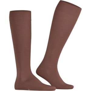 FALKE ClimaWool heren kniekousen, cognac bruin (brandy) -  Maat: 43-44