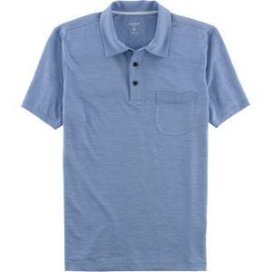 OLYMP Casual modern fit polo, ozonblauw