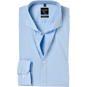 OLYMP No. Six super slim fit overhemd, lichtblauw 46