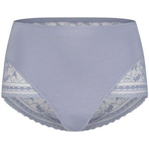 TEN CATE Secrets Lace women high waist met kant (1-pack), dames High waist hoge taille, blauw