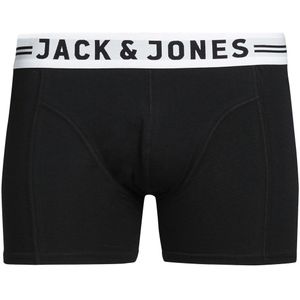 JACK & JONES Jacsense trunks (1-pack), heren boxer normale lengte, zwart -  Maat: XS