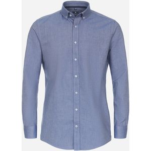 3 voor 99 | Redmond comfort fit overhemd, popeline, blauw 41/42