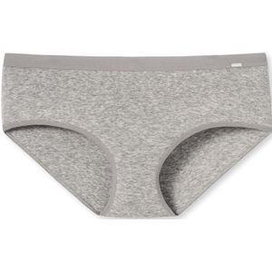 SCHIESSER Naturschonheit slip (1-pack), dames panty grijsmelange -  Maat: 42