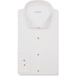 Seidensticker slim fit overhemd, popeline, beige