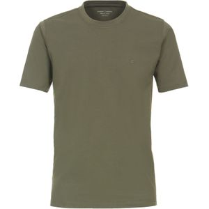 CASA MODA comfort fit heren T-shirt, groen -  Maat: 7XL