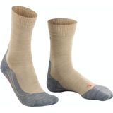 FALKE TK5 Wander dames trekking sokken, beige melange (nature melange) -  Maat: 35-36