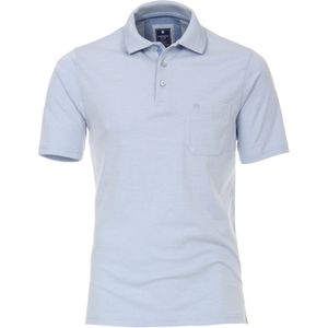 Redmond regular fit poloshirt, lichtblauw melange