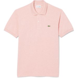 Lacoste Classic Fit polo, roze melange