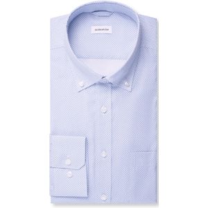 Seidensticker Overhemd lichtblauw, Bedrukt