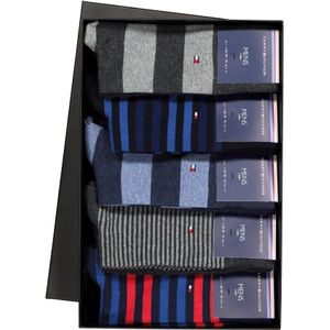 Cadeaubox: 10 paar Tommy Hilfiger Stripe sokken