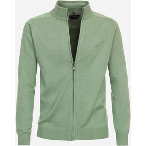 CASA MODA comfort fit vest, groen -  Maat: 5XL